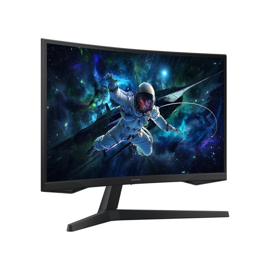 Монитор Samsung Odyssey G5 G55C LS27CG552EUXEN, 27 инча, QHD, 165Hz, 1ms, VA, FreeSync, HDR10, HDMI/DP