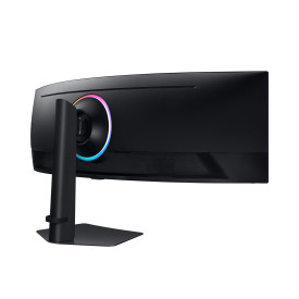 Монитор Samsung Odyssey G95C, 49 инча, извит, VA, Dual QHD, 240Hz, 1ms, AMD FreeSync Premium Pro, 2x HDMI 2.1, DisplayPort 1.4, USB 3.0