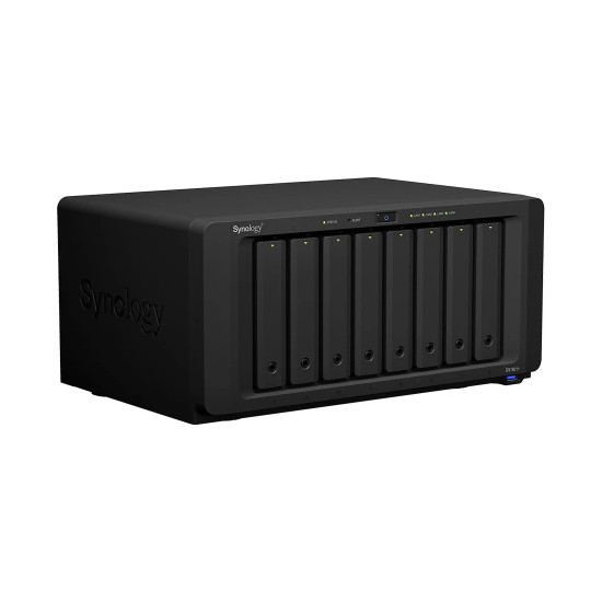 NAS устройство Synology DiskStation DS1821+, 8-bay, AMD Ryzen Quad-core 2.20 GHz, 4GB DDR4