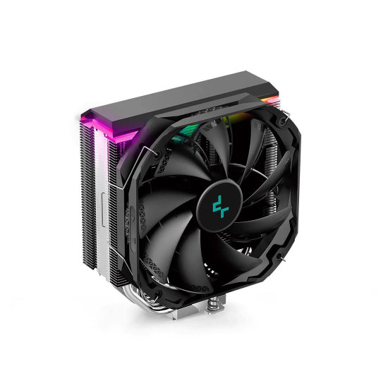 Охладител за процесор DeepCool AS500 aRGB - R-AS500-BKNLMP-G, 1 x 140мм