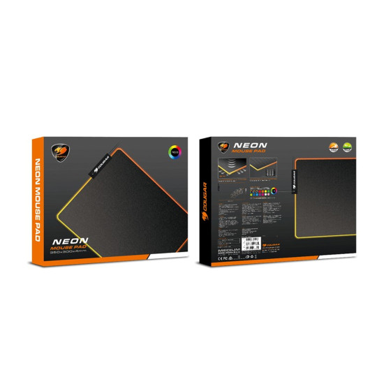 Подложка за мишка COUGAR Neon, Black