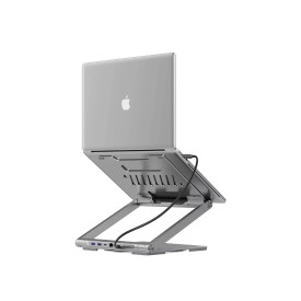 Поставка за лаптоп CANYON CNS-SDS2 + USB хъб USB-C,HDMI, USB, RJ45, Power Delivery