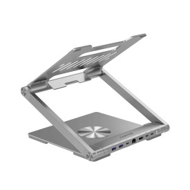 Поставка за лаптоп CANYON CNS-SDS2 + USB хъб USB-C,HDMI, USB, RJ45, Power Delivery