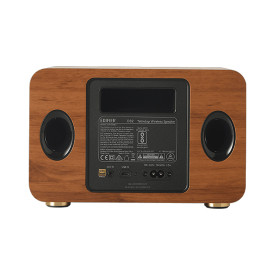 Преносима тонколона EDIFIER D32, 60W RMS, Bluetooth 5.3, LDAC, Wi-Fi AirPlay 2, AUX, USB, батерия 5200mAh, Brown