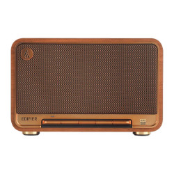 Преносима тонколона EDIFIER D32, 60W RMS, Bluetooth 5.3, LDAC, Wi-Fi AirPlay 2, AUX, USB, батерия 5200mAh, Brown