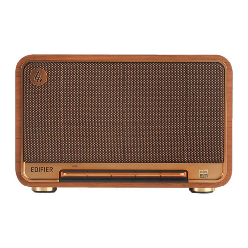 Преносима тонколона EDIFIER D32, 60W RMS, Bluetooth 5.3, LDAC, Wi-Fi AirPlay 2, AUX, USB, батерия 5200mAh, Brown