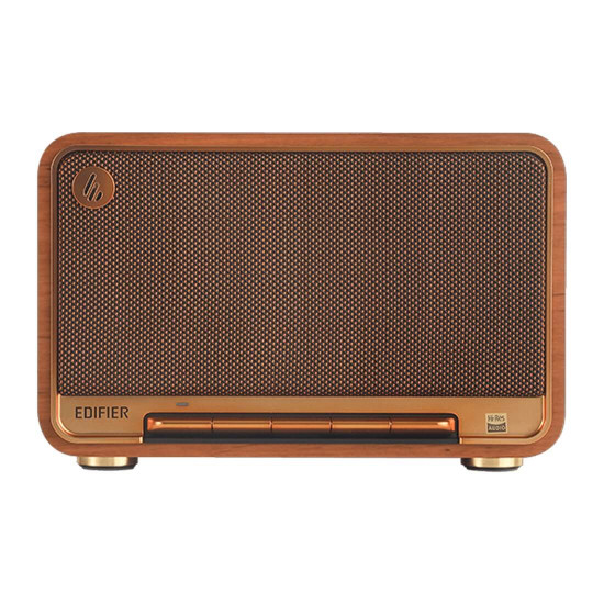 Преносима тонколона EDIFIER D32, 60W RMS, Bluetooth 5.3, LDAC, Wi-Fi AirPlay 2, AUX, USB, батерия 5200mAh, Brown