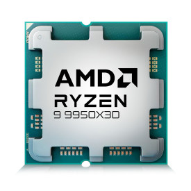 Процесор AMD Ryzen 9 9950X3D 5.7GHz, AM5, 16C/32T, 170W, 144MB, TRAY