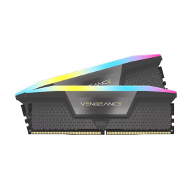 RAM памет Corsair Vengeance RGB, 64GB (2x32GB) DDR5, 6000MT/s, CL40-40, AMD Optimized, Kit of 2