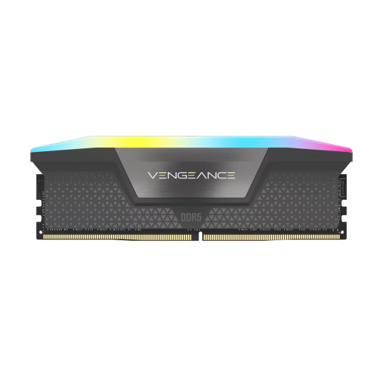 RAM памет Corsair Vengeance RGB, 64GB (2x32GB) DDR5, 6000MT/s, CL40-40, AMD Optimized, Kit of 2