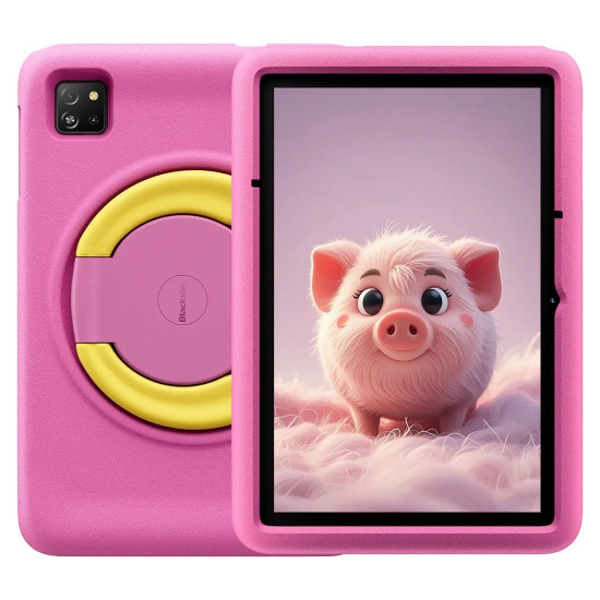 Таблет Blackview Tab A6 Kids, 10.1 инча HD+ IPS 800x1280, A523 Octa-core 1.8GHz, 4GB + 128GB, 5100mAh, WiFi, Android 14, Pink