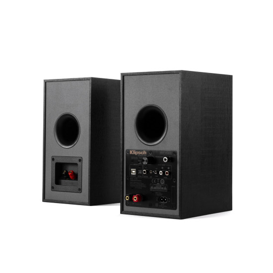 Тонколони Klipsch R-41PM, Bluetooth, 2 х 35W усилвател, Black