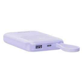Външна батерия Canyon USB-C Power Bank, 10000mAh, QC 3.0, PD 22.5W, Purple