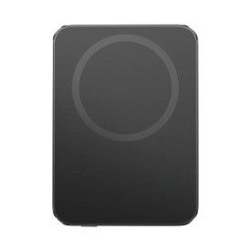 Външна батерия Xiaomi UltraThin Magnetic Power Bank, 5000 mAh, 15 W, магнитна, Graphite Black