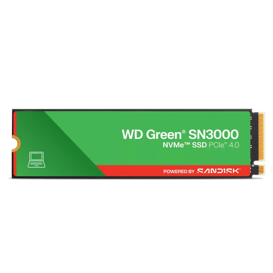 Вътрешен SSD диск Western Digital Green SN3000, 1TB, M.2 2280