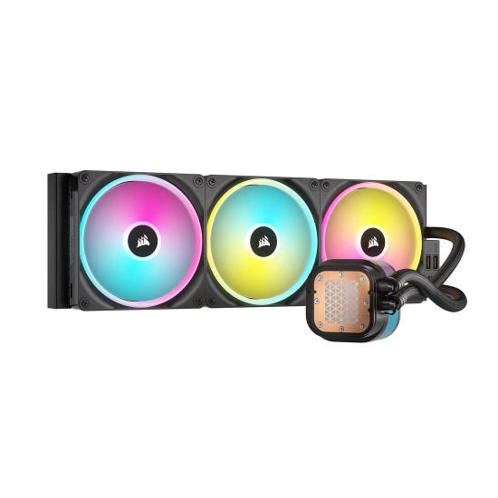 Водно охлаждане за процесор CORSAIR iCUE LINK H170i LCD AIO, 420mm
