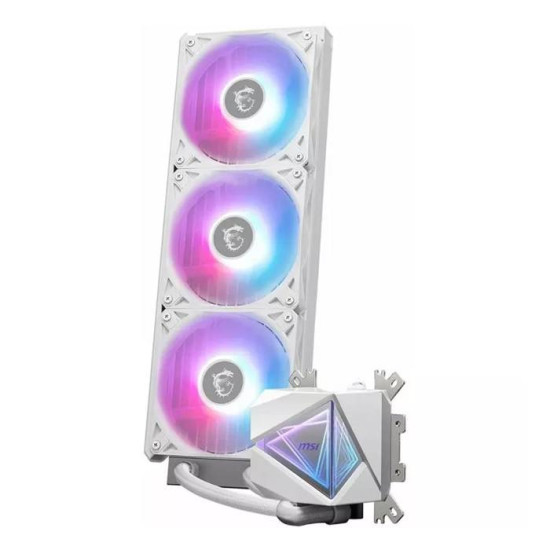 Водно охлаждане за процесор MSI MAG CORELIQUID I360, 3x 120mm, White