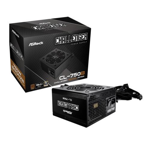 Захранване ASRock CL-750B, 750W, 80 Plus BRONZE