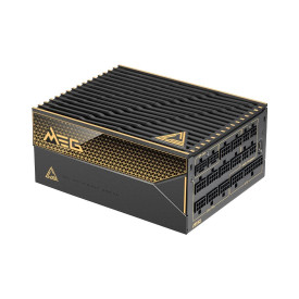 Захранване MSI MEG Ai1600T PCIE5, 1600 W, 80 Plus Titanium, 2 x PCIe 5.1 кабела, ATX 3.1, Mystic Light, Interleaved PFC