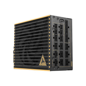 Захранване MSI MEG Ai1600T PCIE5, 1600 W, 80 Plus Titanium, 2 x PCIe 5.1 кабела, ATX 3.1, Mystic Light, Interleaved PFC