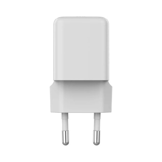Зарядно CANYON CU20AC GaN, 20W, 1xPD, 1xQC, EU, White