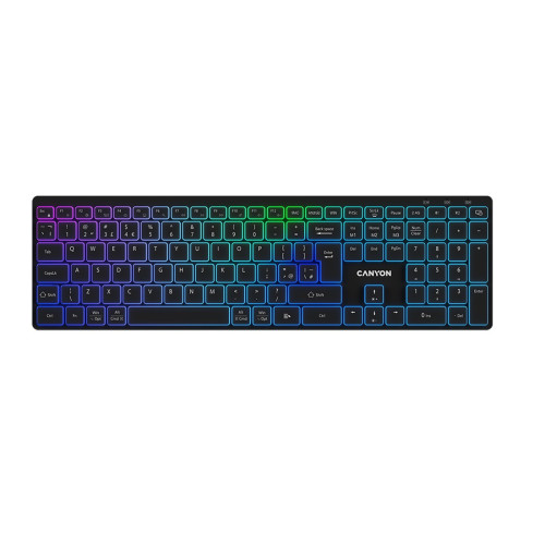Безжична клавиатура CANYON HKB-W11, Black