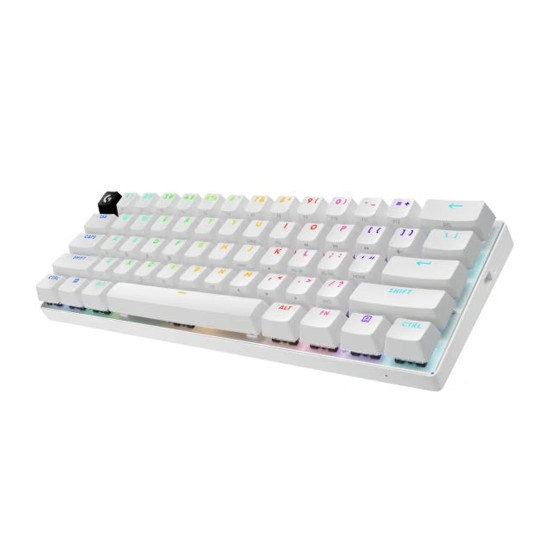 Безжична клавиатура Logitech G PRO X 60 LIGHTSPEED, White