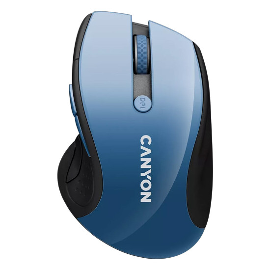 Безжична мишка CANYON CNS-CMSW01BL, DPI 1000/1200/1600, Blue