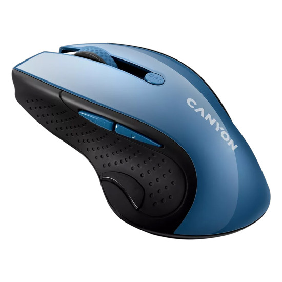 Безжична мишка CANYON CNS-CMSW01BL, DPI 1000/1200/1600, Blue