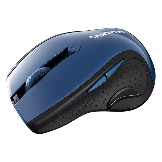 Безжична мишка CANYON CNS-CMSW01BL, DPI 1000/1200/1600, Blue