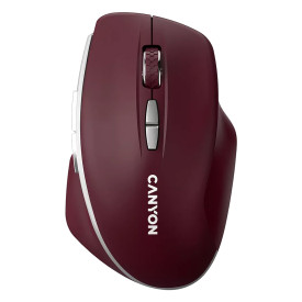 Безжична мишка CANYON MW-21, Burgundy Red