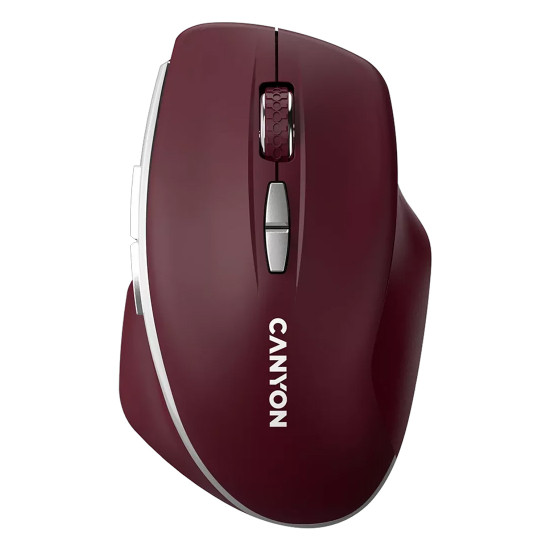 Безжична мишка CANYON MW-21, Burgundy Red