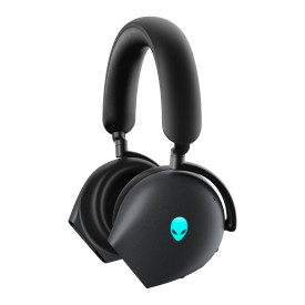 Безжични слушалки Alienware Tri-Mode Wireless Gaming Headset, AW920H, Dark Side of the Moon