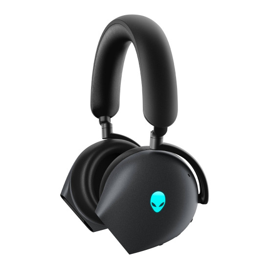 Безжични слушалки Alienware Tri-Mode Wireless Gaming Headset, AW920H, Dark Side of the Moon