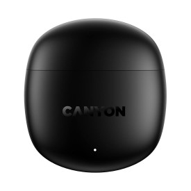 Безжични слушалки CANYON OnGo 13, TWS, Semi-in-ear, Black