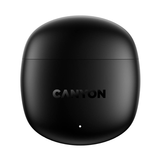 Безжични слушалки CANYON OnGo 13, TWS, Semi-in-ear, Black