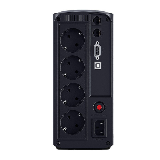 UPS устройство CyberPower UPS VP1000ELCD, AVR, 1000VA/550W, Line-Interactive LCD Display, 4 x Schuko