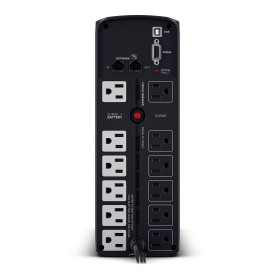 UPS устройство CyberPower CP1350EPFCLCD, Line-Interactive, AVR, 1350VA/810W, LCD дисплей, 6 x Schuko, Слот за SNMP карта