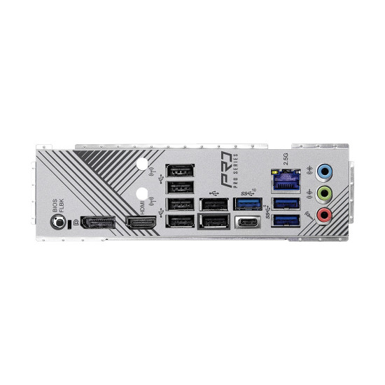 Дънна платка ASRock B650 Pro RS, AM5, 4x DDR5, 1x PCIe 4.0 x16