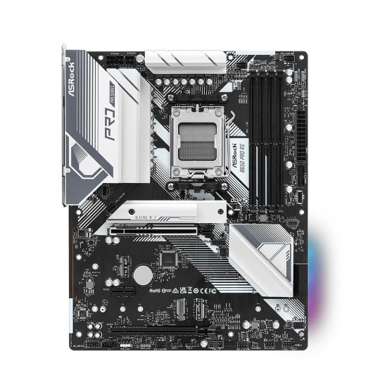 Дънна платка ASRock B650 Pro RS, AM5, 4x DDR5, 1x PCIe 4.0 x16
