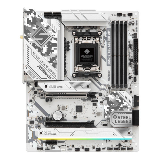 Дънна платка ASRock B650 Steel Legend, AM5, 4x DDR5, 1x PCIe 5.0 x16
