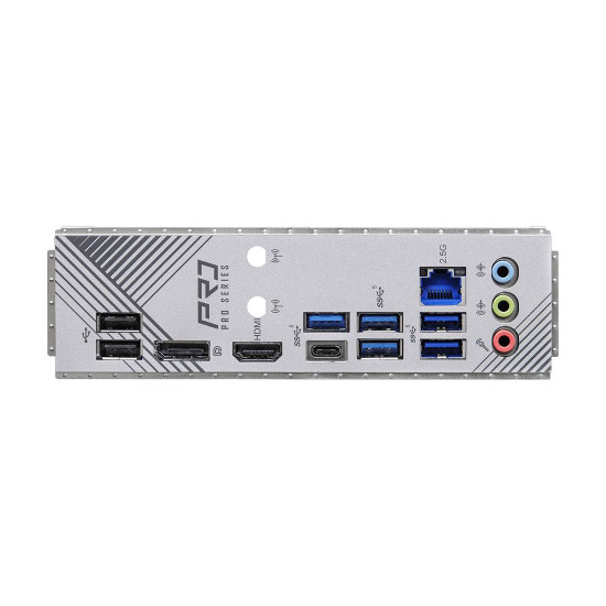 Дънна платка ASRock B760 Pro RS, ATX, Socket LGA1700, 4x DDR4, 2x PCIe 4.0 x16