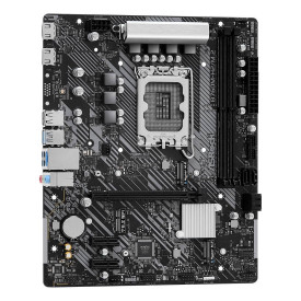 Дънна платка ASRock B760M-H2/M.2, Micro ATX, LGA1700, DDR5, HDMI, PCIe 4.0, 2.5G LAN, 2x M.2