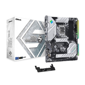 Дънна платка ASRock Z690 Steel Legend, ATX, Socket LGA1700, 4x DDR4, 3x PCIe x16