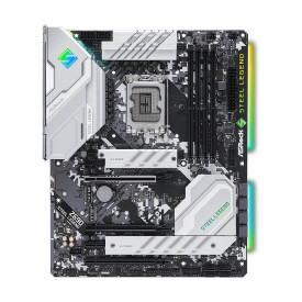 Дънна платка ASRock Z690 Steel Legend, ATX, Socket LGA1700, 4x DDR4, 3x PCIe x16
