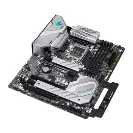 Дънна платка ASRock Z690 Steel Legend, ATX, Socket LGA1700, 4x DDR4, 3x PCIe x16