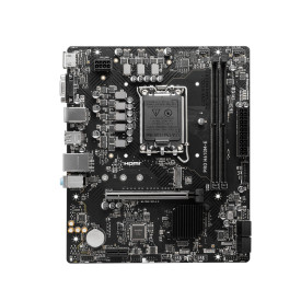 Дънна платка MSI PRO H610M-E, mATX, LGA 1700, Dual Channel DDR5, 1x PCIe x16