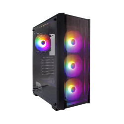 Геймърски компютър PCTech.RIGS Zenith VI - AMD Ryzen 5 5500, Radeon RX7600 8GB, 16GB DDR4, 512GB SSD, Windows 11 Pro