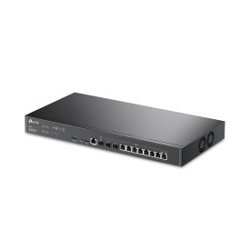 Гейтуей TP-Link ER8411 Omada VPN с 10G портове, 1 x 10G SFP+ WAN, 1 x 10G SFP+ WAN/LAN, 1 x Gigabit SFP WAN/LAN, 8 x Gigabit RJ45 WAN/LAN, 2 x USB 3.0