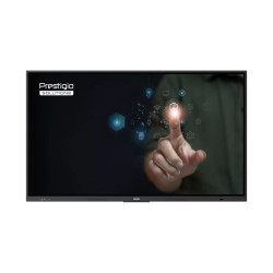 Интерактивен дисплей Prestigio Multiboard 86 инча Light Series Gen 5, Android 13, UHD, 40 touch points, Wi-Fi 6, Bluetooth 5.1, Camera, Microphone, NFC, 64GB памет, 8GB RAM, Subwoofer